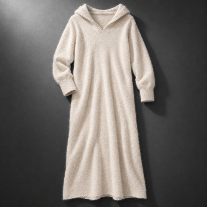 Karsyn - Cashmere Dress With Hooded