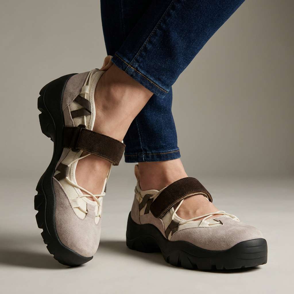 Vinilia - Chunky Sneakers With Adjustable Strap