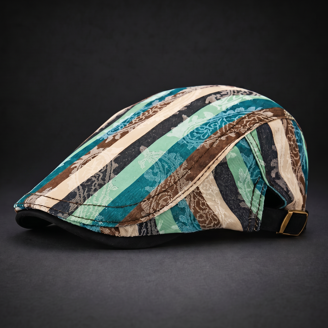 Leoan - Vintage Pattern Flat Cap