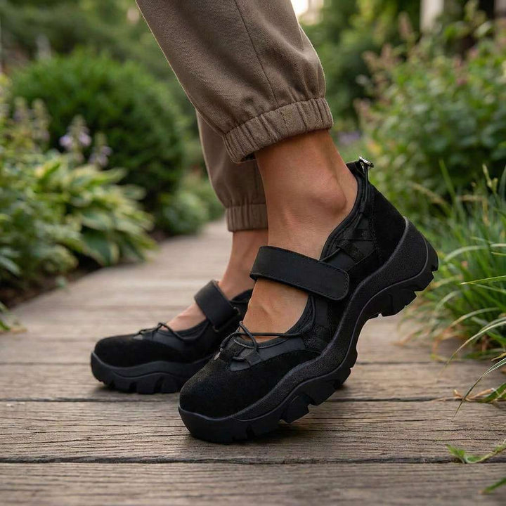 Wylma - Chunky Sole Trainers with Velcro Strap