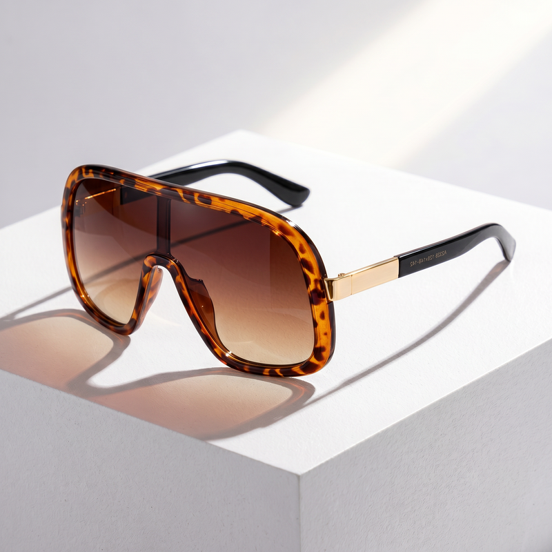 LumaVex - Shield Sunglasses With Broad Tinted Lens