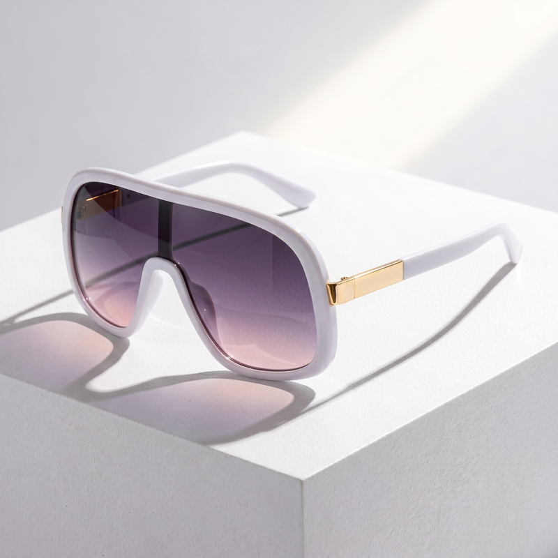 LumaVex - Shield Sunglasses With Broad Tinted Lens