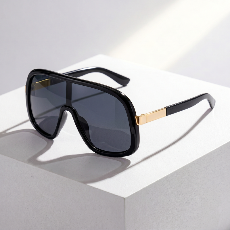 LumaVex - Shield Sunglasses With Broad Tinted Lens