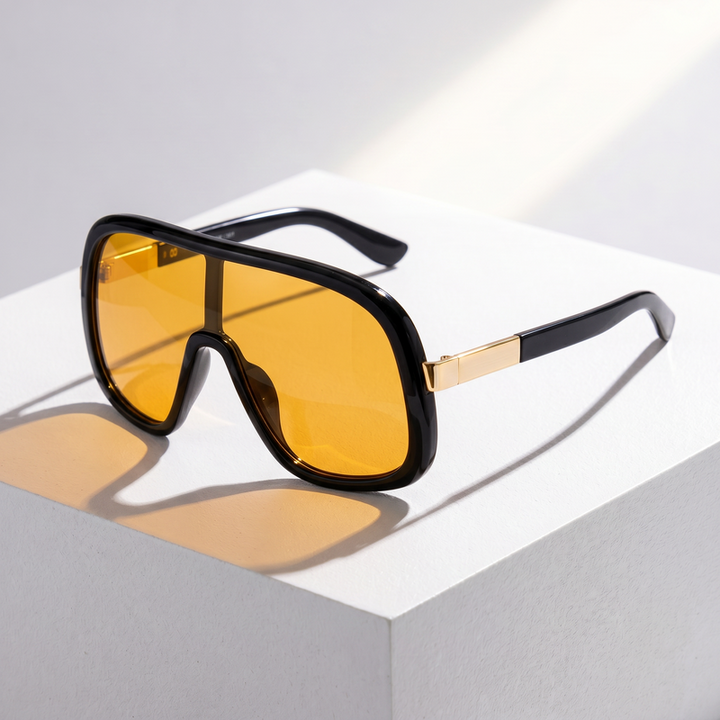LumaVex - Shield Sunglasses With Broad Tinted Lens