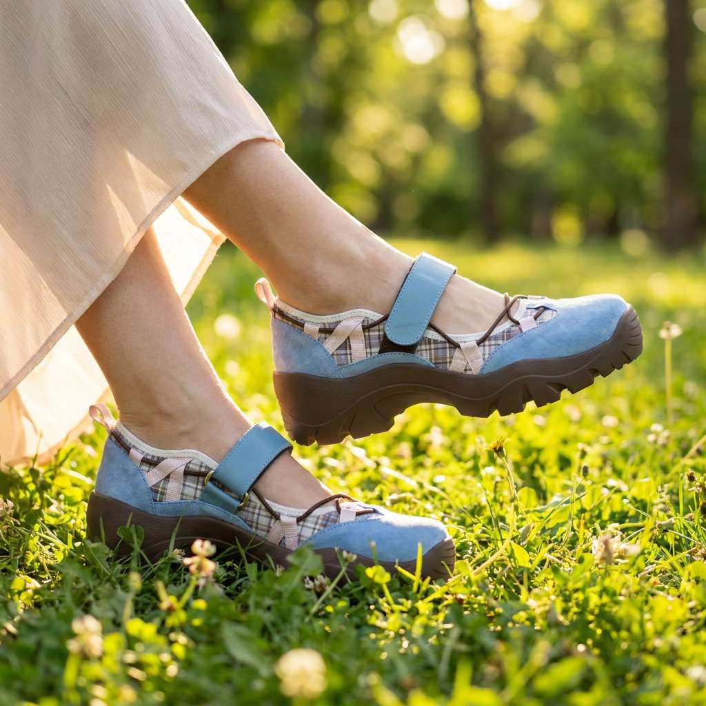Vinilia - Chunky Sneakers With Adjustable Strap
