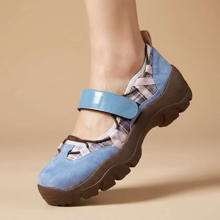 Wylma - Chunky Sole Trainers with Velcro Strap