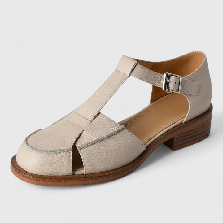 Lusia - Elegant Buckle Strap Sandal