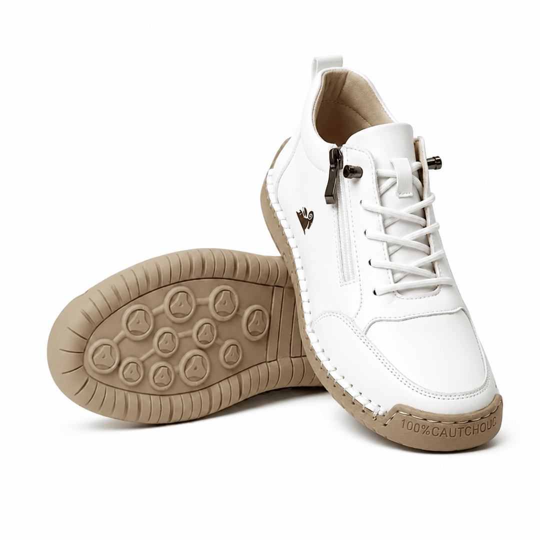 Kanning - Lace-Up Sneakers With Side Zipper