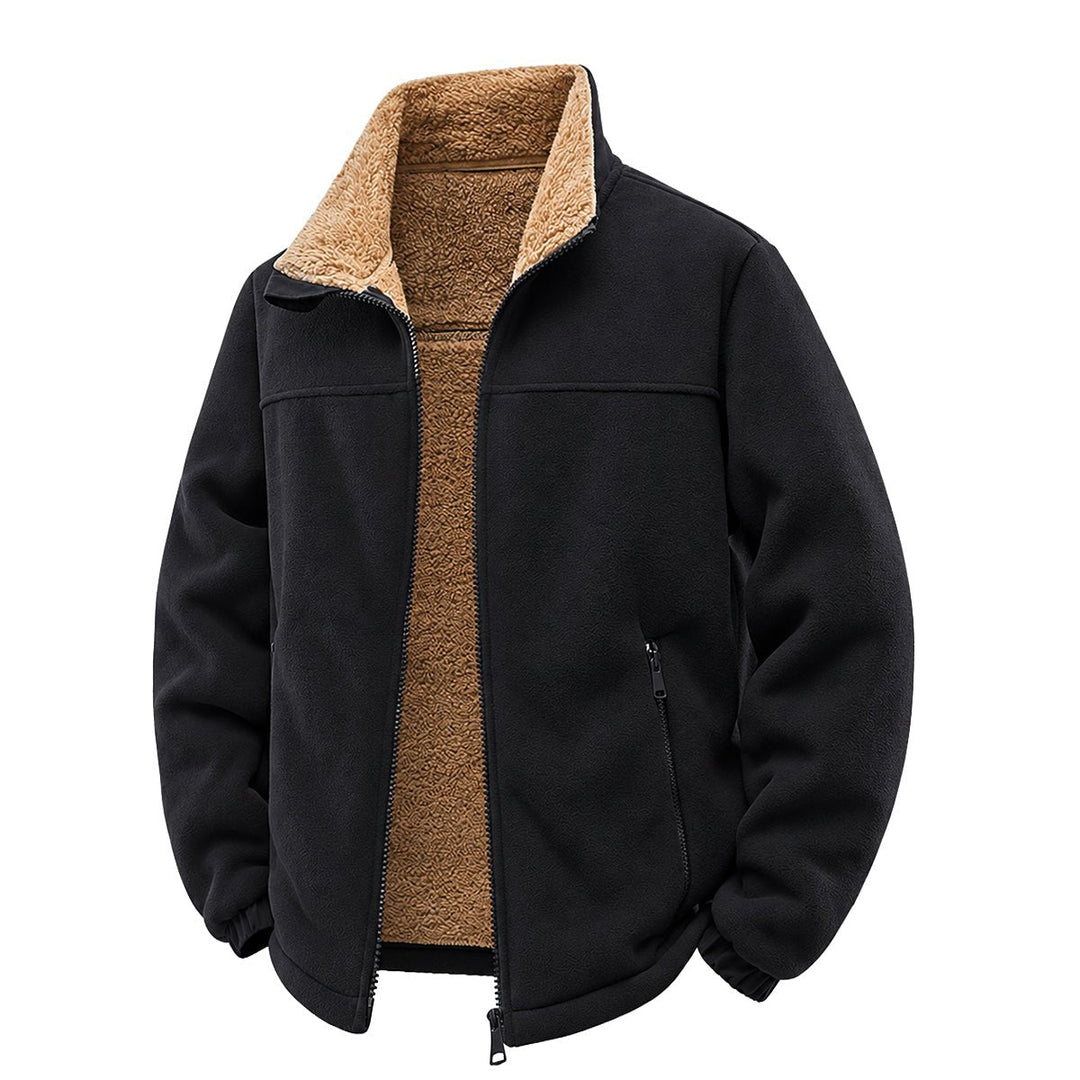 Bridley - Sherpa Lined Zip-Up Fleece Jacket