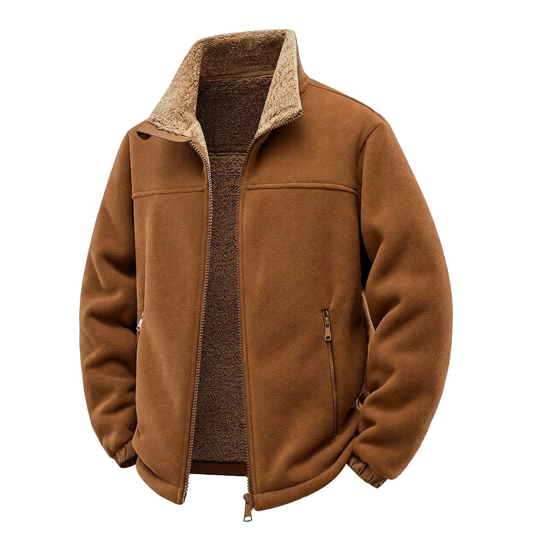 Bridley - Sherpa Lined Zip-Up Fleece Jacket