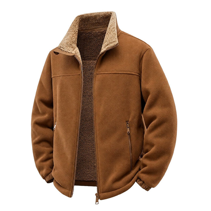 Bridley - Sherpa Lined Zip-Up Fleece Jacket
