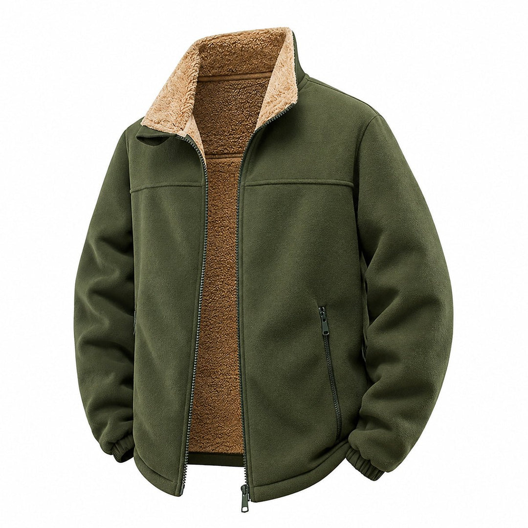 Bridley - Sherpa Lined Zip-Up Fleece Jacket