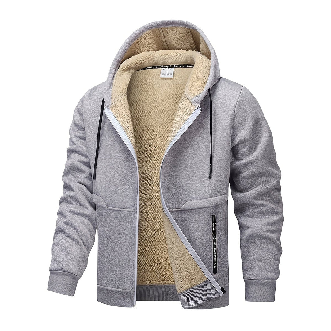 Jamshid - Long Sleeve Hoodie With Zipper