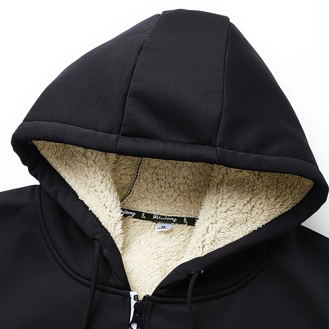Jamshid - Long Sleeve Hoodie With Zipper