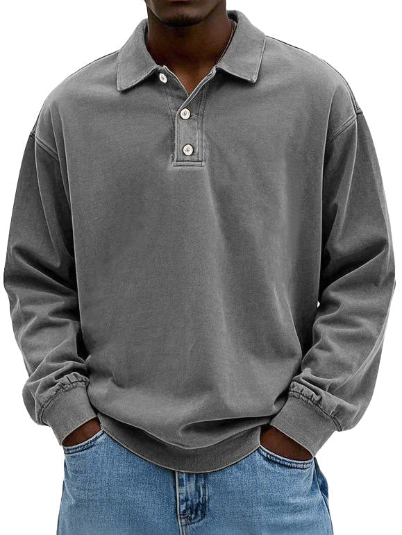 Leonel - Long Sleeve Polo Shirt