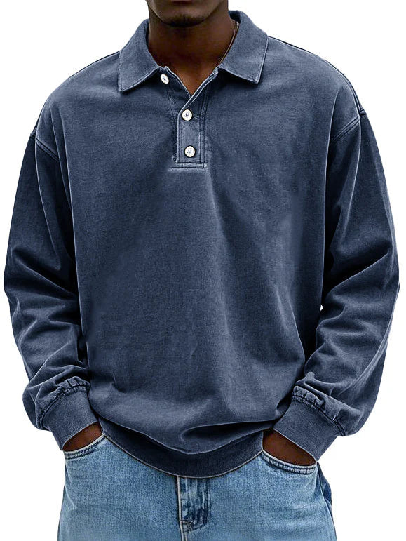 Leonel - Long Sleeve Polo Shirt