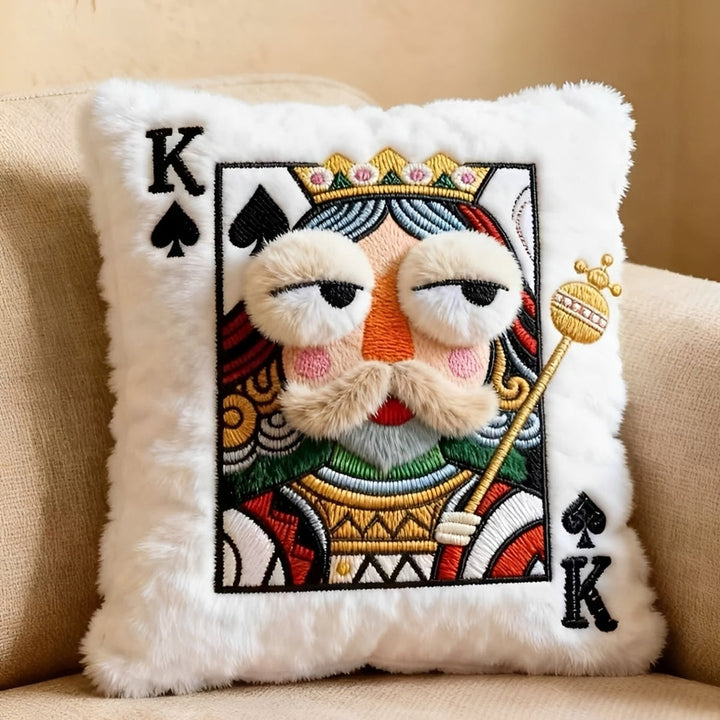 CrownPillow - Plush Spade Pillow