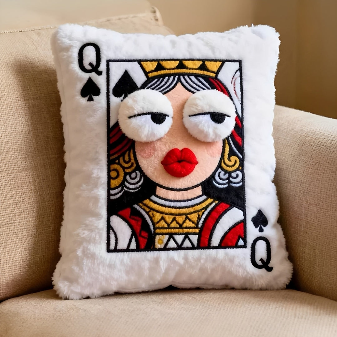 CrownPillow - Plush Spade Pillow