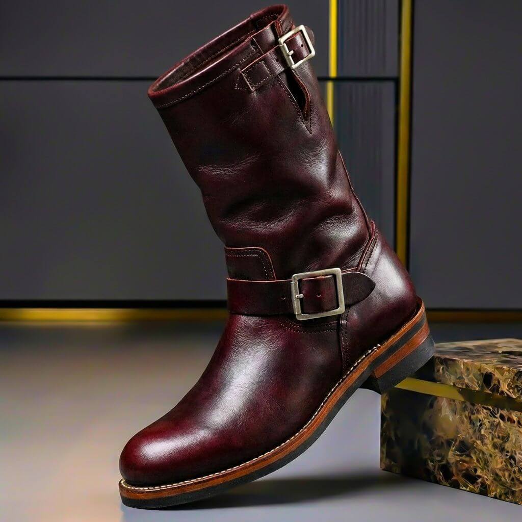 Quade - Vintage Leather Ankle Boots