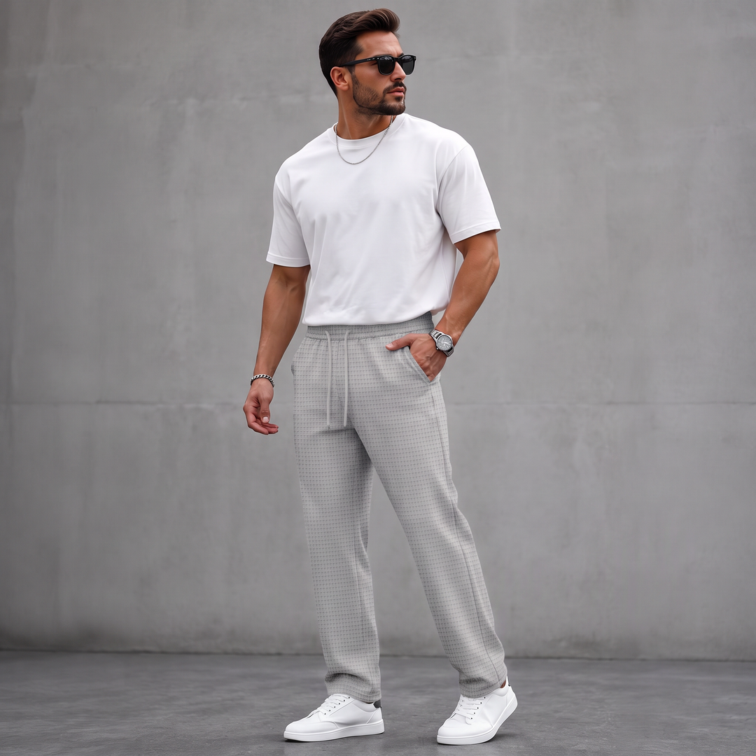 Aymeric - Knitted Waffle Trouser