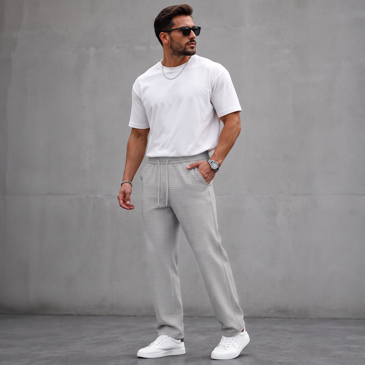 Aymeric - Knitted Waffle Trouser