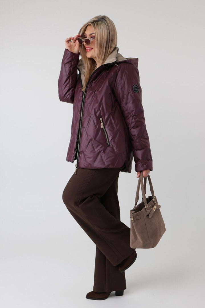 Vezzina - Elegant Quilted Transitional Jacket