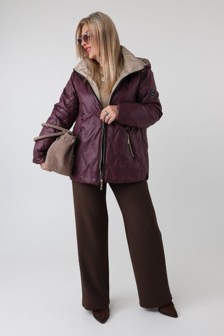 Vezzina - Elegant Quilted Transitional Jacket