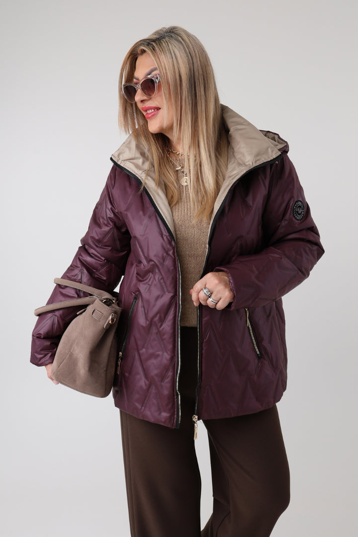 Vezzina - Elegant Quilted Transitional Jacket