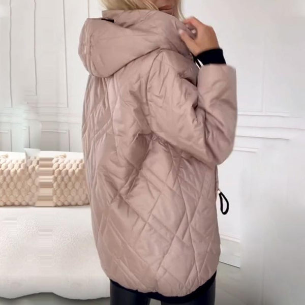 Andisa - Winter Zipper Jacket With Hood