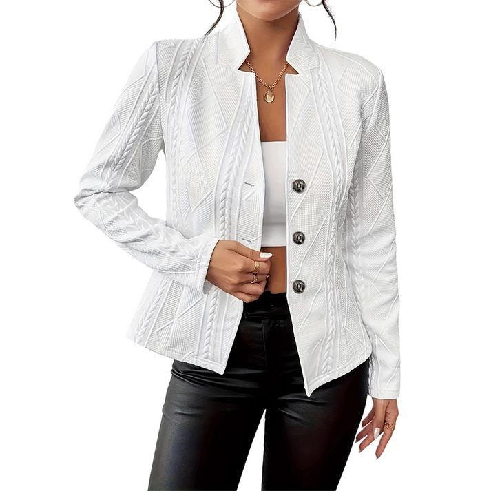 Begem - Slim Fit Knit Texture Blazer