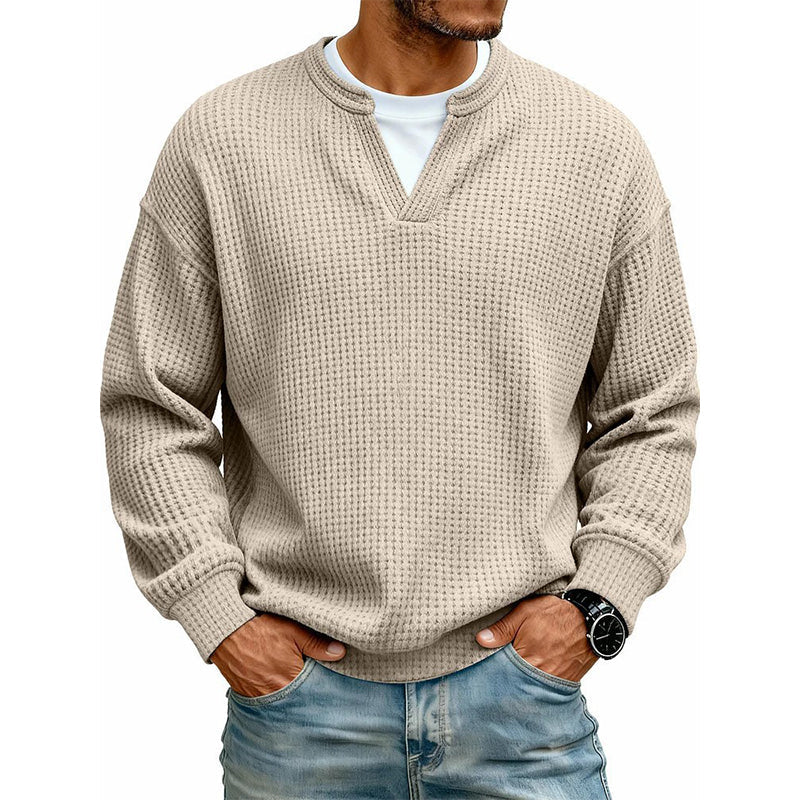 Tavin - Long Sleeve Knitted Sweater