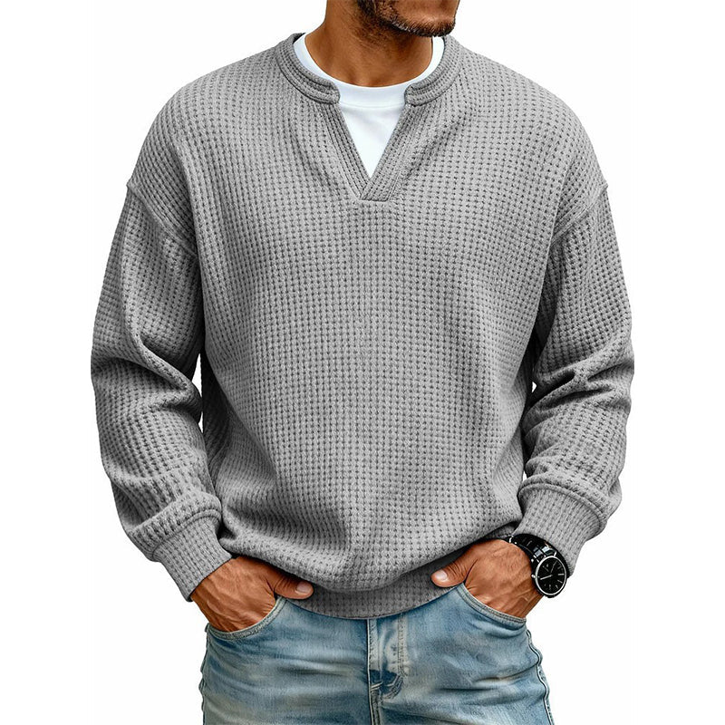 Tavin - Long Sleeve Knitted Sweater