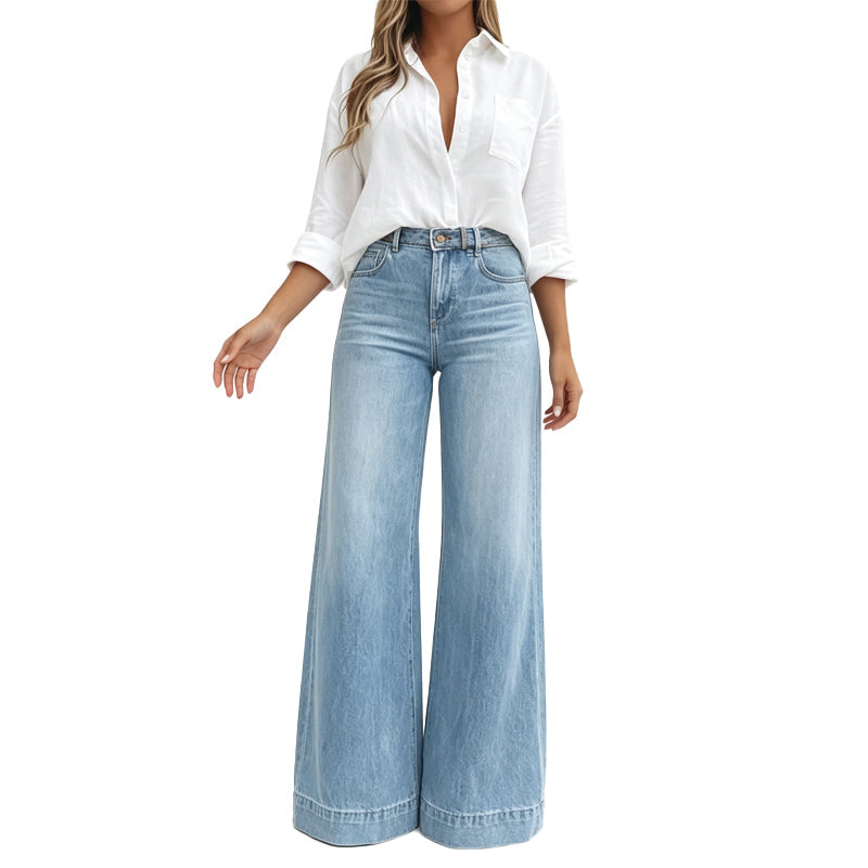 Kilola - Wide Leg High-Waisted Jeans