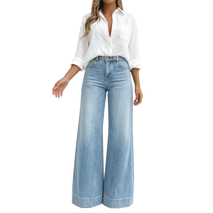 Kilola - Wide Leg High-Waisted Jeans