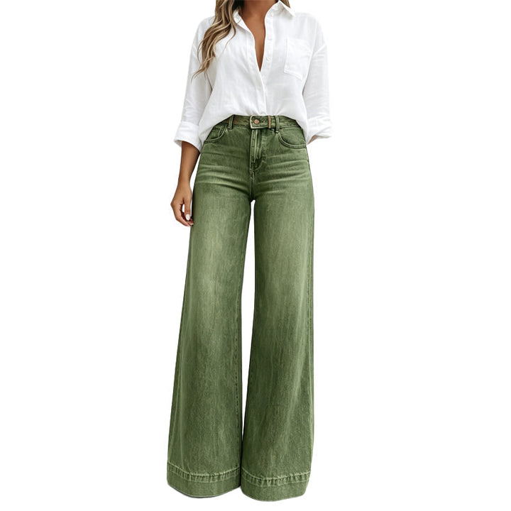 Kilola - Wide Leg High-Waisted Jeans