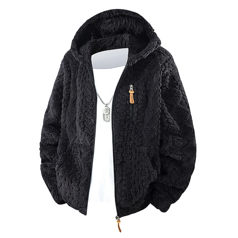 Quinten - Hooded Fleece Jacket With Zip-Up Front