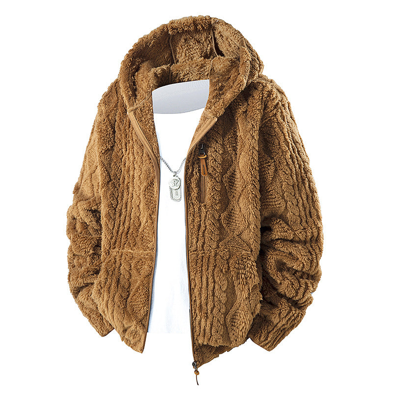 Quinten - Hooded Fleece Jacket With Zip-Up Front