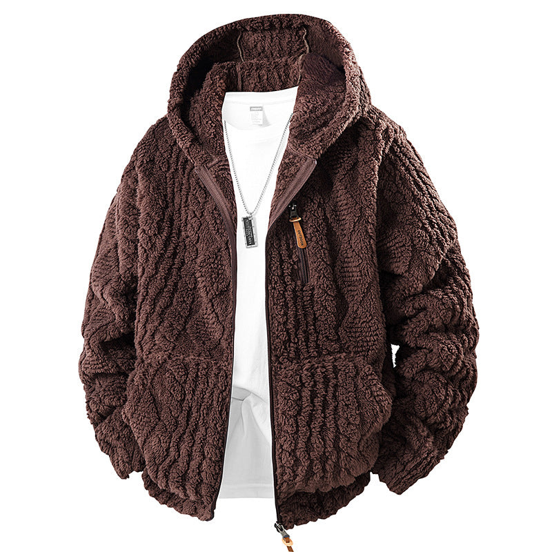 Quinten - Hooded Fleece Jacket With Zip-Up Front