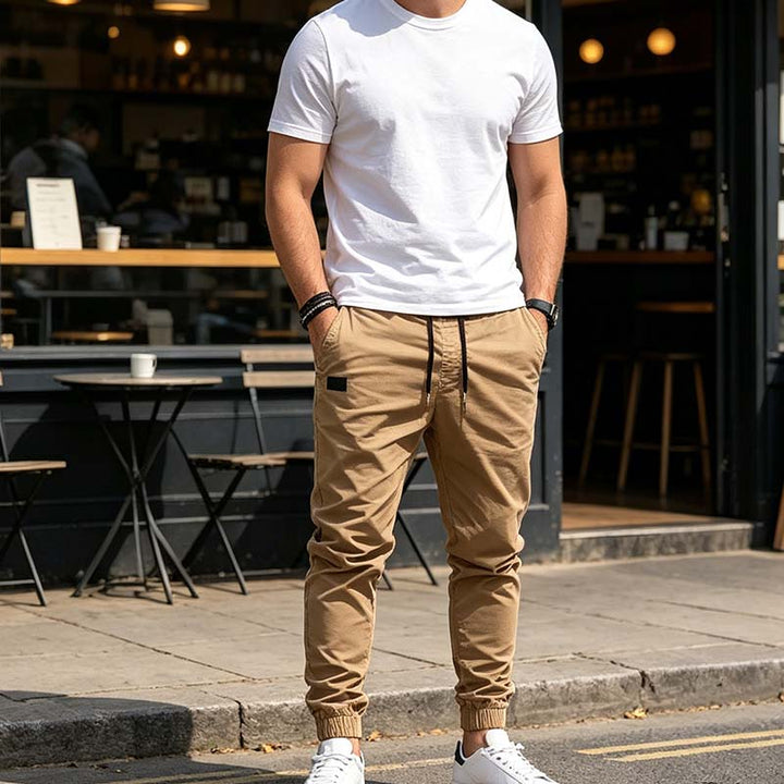 Lonan - Casual Drawstring Sweatpants