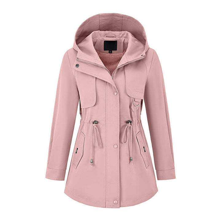 Niela - Windproof Hooded Zipper Jacket