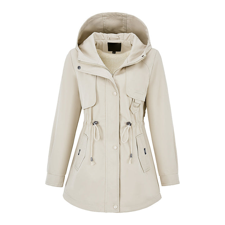 Niela - Windproof Hooded Zipper Jacket