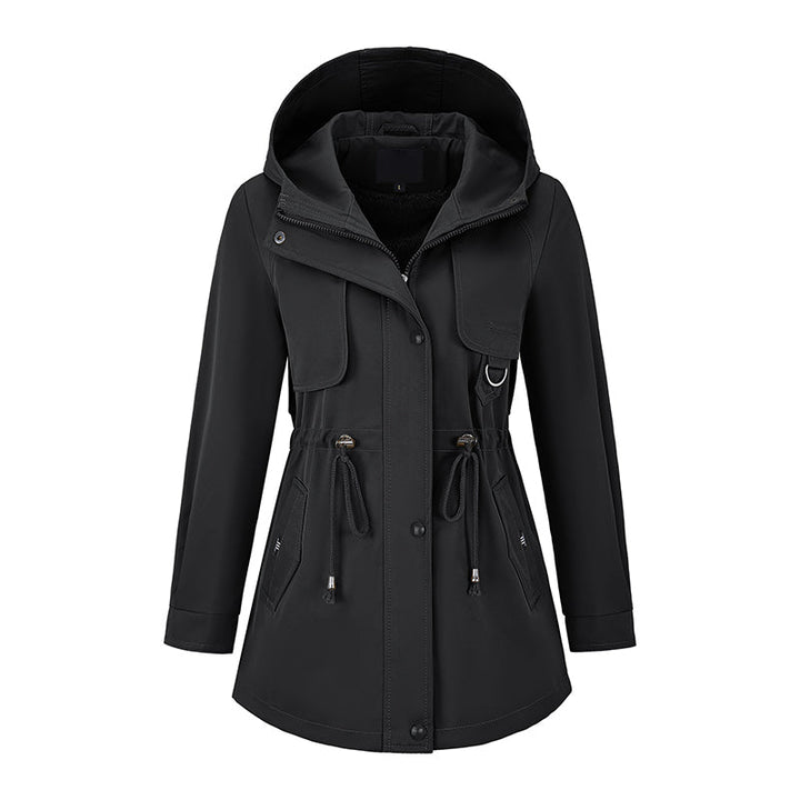 Niela - Windproof Hooded Zipper Jacket