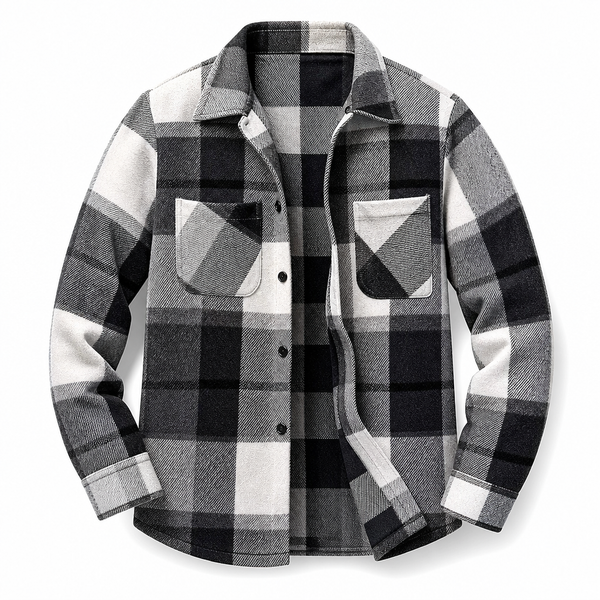 Erwan - Long Sleeve Button-Up Shirt