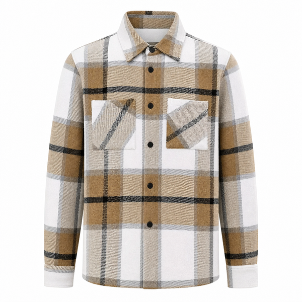 Erwan - Long Sleeve Button-Up Shirt