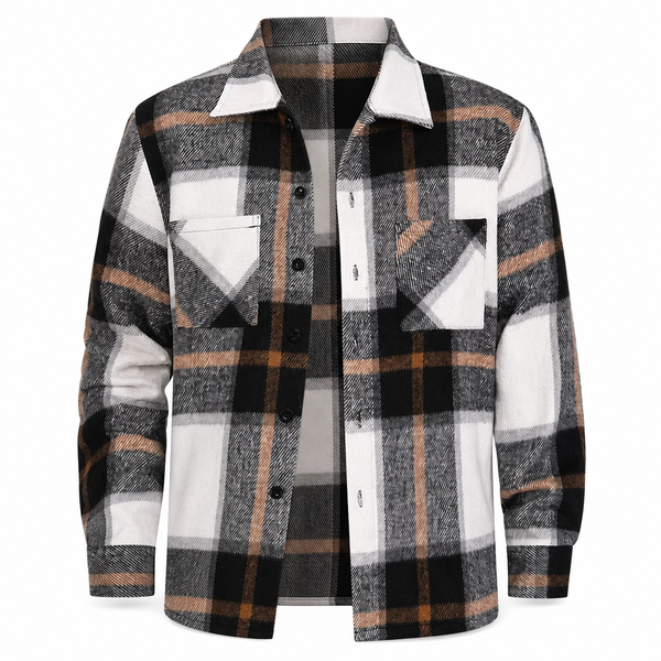 Erwan - Long Sleeve Button-Up Shirt