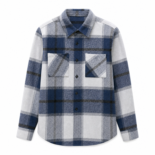 Erwan - Long Sleeve Button-Up Shirt