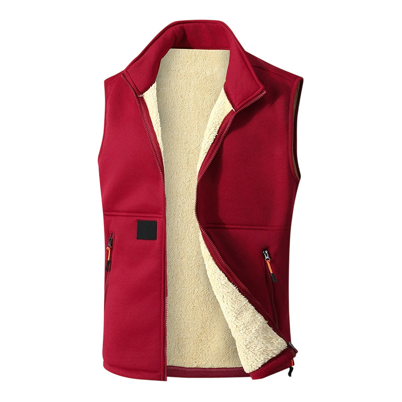 Tavero - Winter Vest With Plush Lining