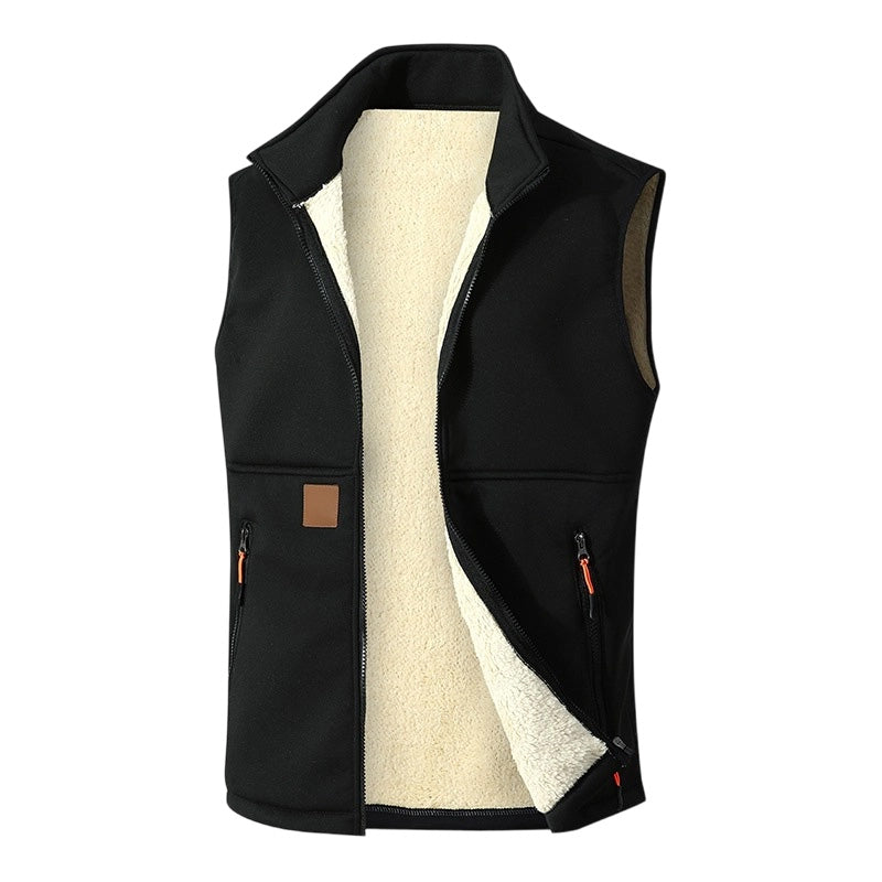 Tavero - Winter Vest With Plush Lining