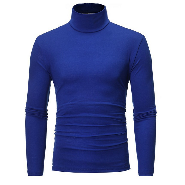 Elmo - Fitted Faux Turtleneck Top