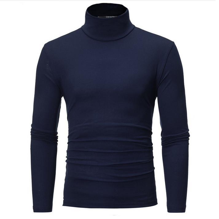 Elmo - Fitted Faux Turtleneck Top